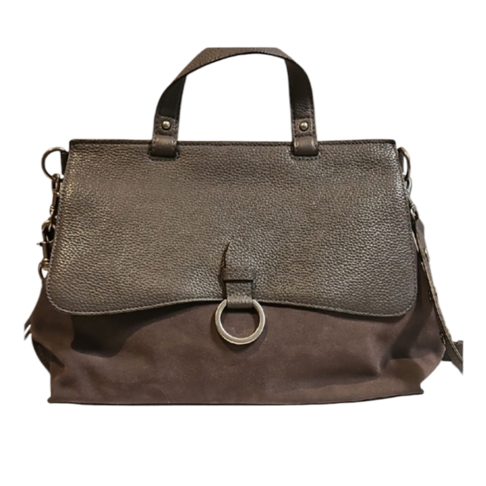 REBECCA MINKOFF  Elegant Two-Tone Handbag